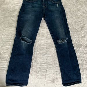 Mid rise 7 for All Mankind jeans, soooo comfy!